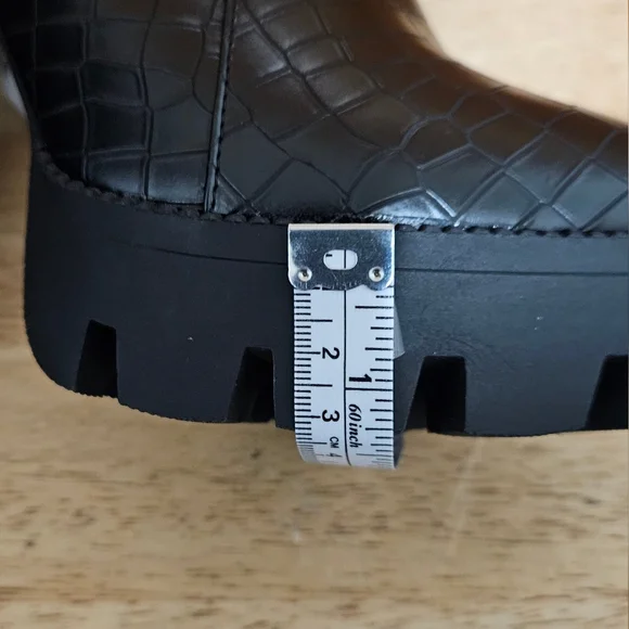 London Rag Beatriz/women's/ ankle boots/Block heel/Chunky platform/zipper/size 7 - Picture 14 of 14